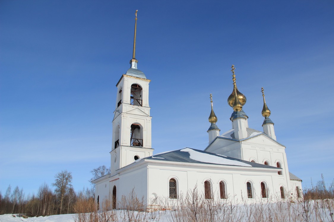 Церковь Михаила Архангела, Семёновское (Брейтовский район, Ярославская область). фасады