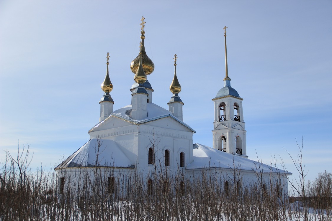 Семёновское. Церковь Михаила Архангела. фасады