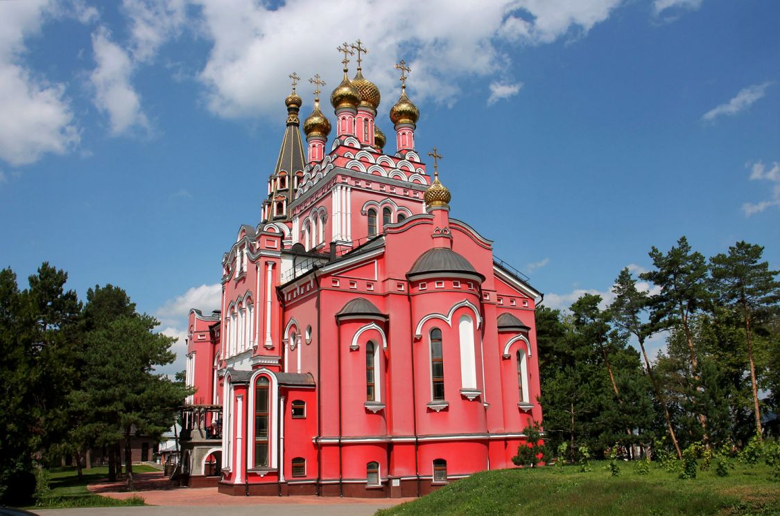 Церковь Пантелеимона Целителя (новая), Кисловодск (Кисловодск, город, Ставропольский край). фасады, Вид с юго-востока