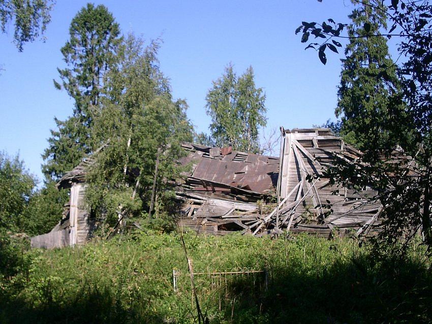 Церковь Илии Пророка, Шустручей (Кипрушино ) (Подпорожский район, Ленинградская область). фасады, вид с юга