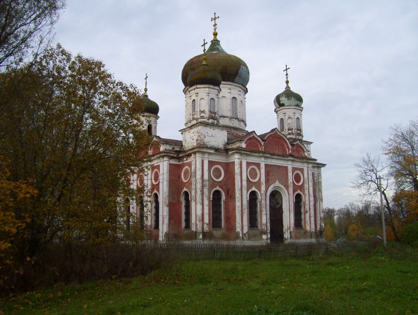 Преображенское. Церковь Спаса Преображения. фасады, вид с северо-востока