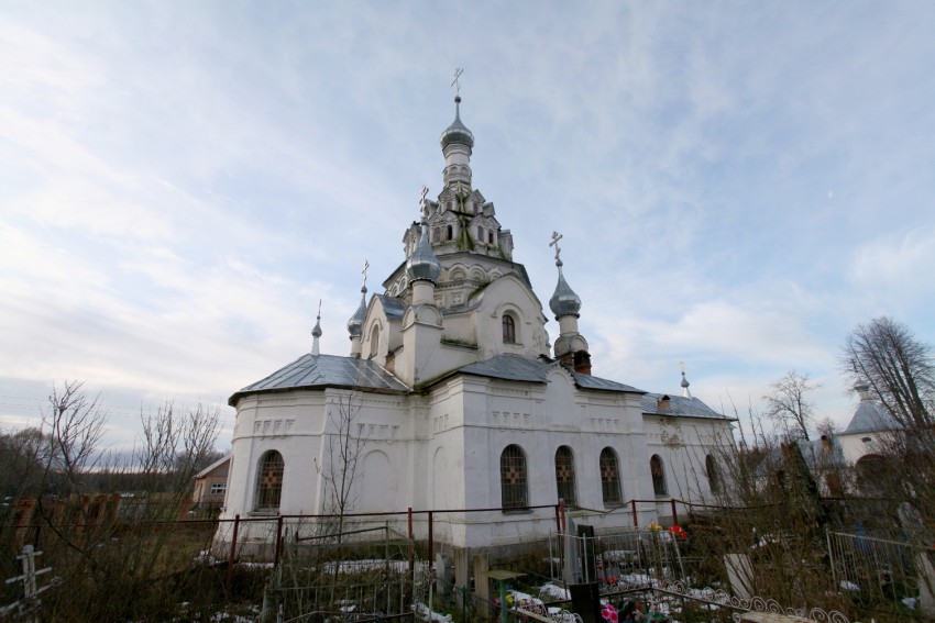 Сергиевское. Церковь Николая Чудотворца. фасады