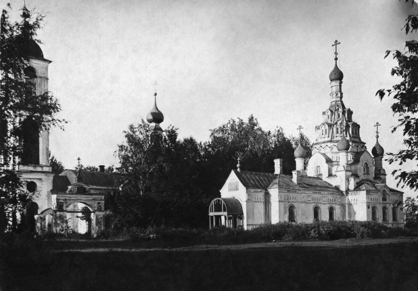 Церковь Николая Чудотворца, Сергиевское (Угличский район, Ярославская область). архивная фотография, 1920 год. фото с сайта https://pastvu.com/p/160918