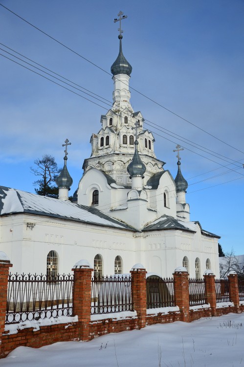 Церковь Николая Чудотворца, Сергиевское (Угличский район, Ярославская область). фасады