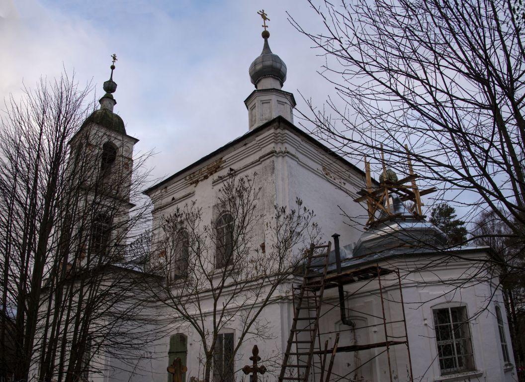 Церковь Сергия Радонежского, Сергиевское (Угличский район, Ярославская область). фасады