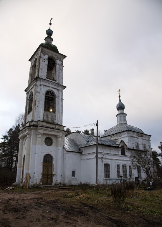 Сергиевское. Церковь Сергия Радонежского. фасады