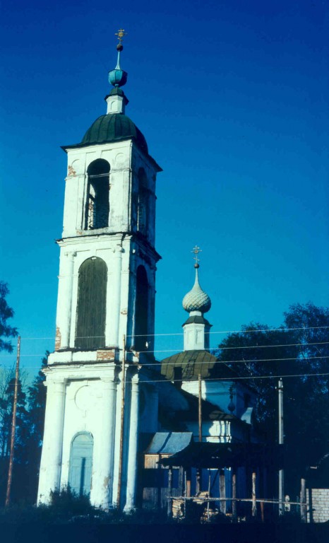 Церковь Сергия Радонежского, Сергиевское (Угличский район, Ярославская область). фасады