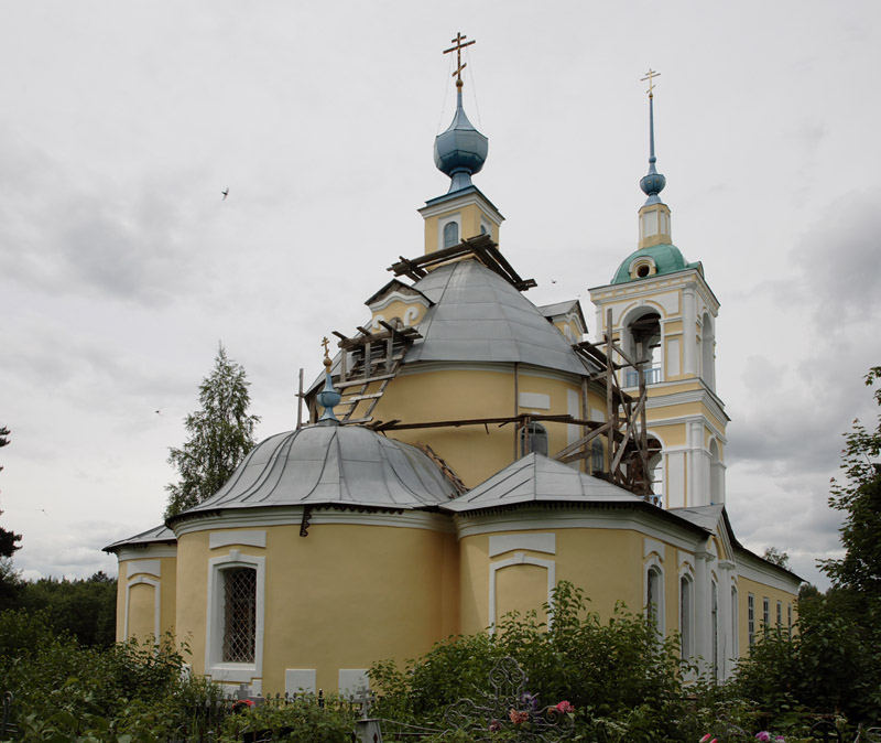 Церковь Троицы Живоначальной, Троицкое (Угличский район, Ярославская область). документальные фотографии
