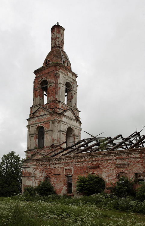 Церковь Успения Пресвятой Богородицы, Климатино (Угличский район, Ярославская область). фасады