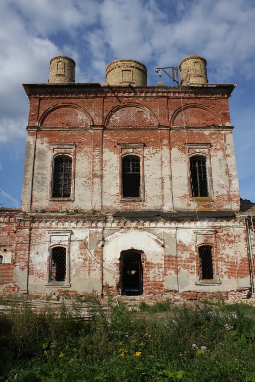 Климатино. Церковь Успения Пресвятой Богородицы. фасады