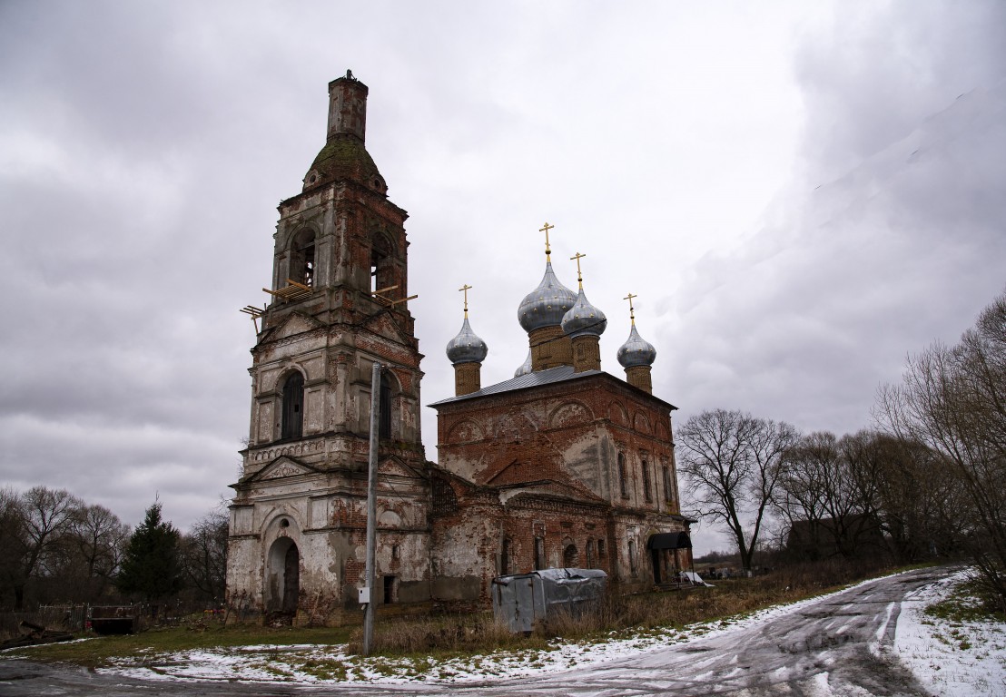 Церковь Успения Пресвятой Богородицы, Климатино (Угличский район, Ярославская область). фасады