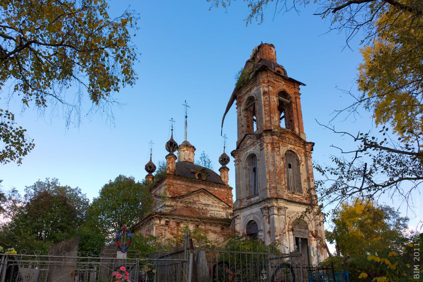 Церковь Успения Пресвятой Богородицы, Котово (Угличский район, Ярославская область). фасады