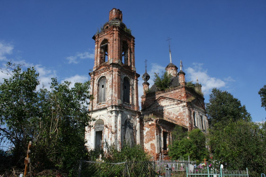 Котово. Церковь Успения Пресвятой Богородицы. фасады