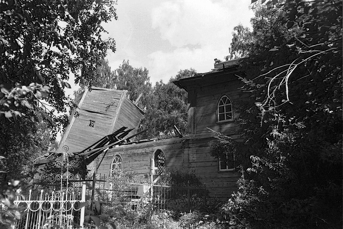 фасады. Церковь Покрова Пресвятой Богородицы, Турны (Бологовский район, Тверская область)