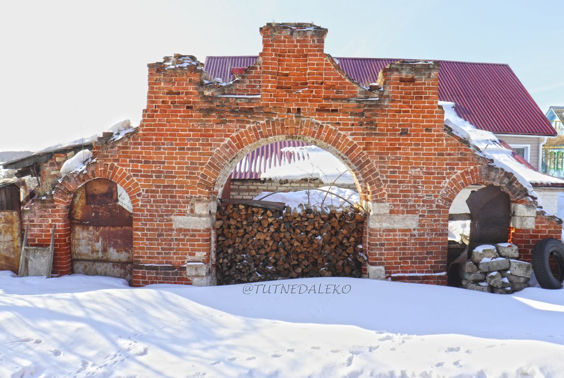Церковь Жён-мироносиц, Линдо-Пустынь (Бор, ГО, Нижегородская область). дополнительная информация, Фото снаружи. С земли и с воздуха