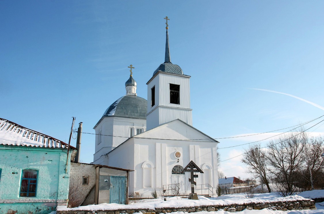 Рогожино. Церковь Михаила Архангела. фасады, вид с западной стороны