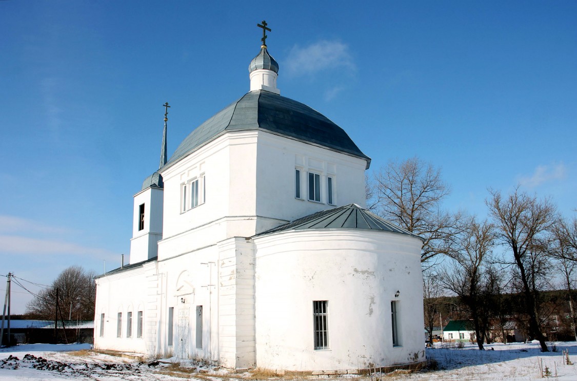 Рогожино. Церковь Михаила Архангела. фасады, вид со стороны алтаря