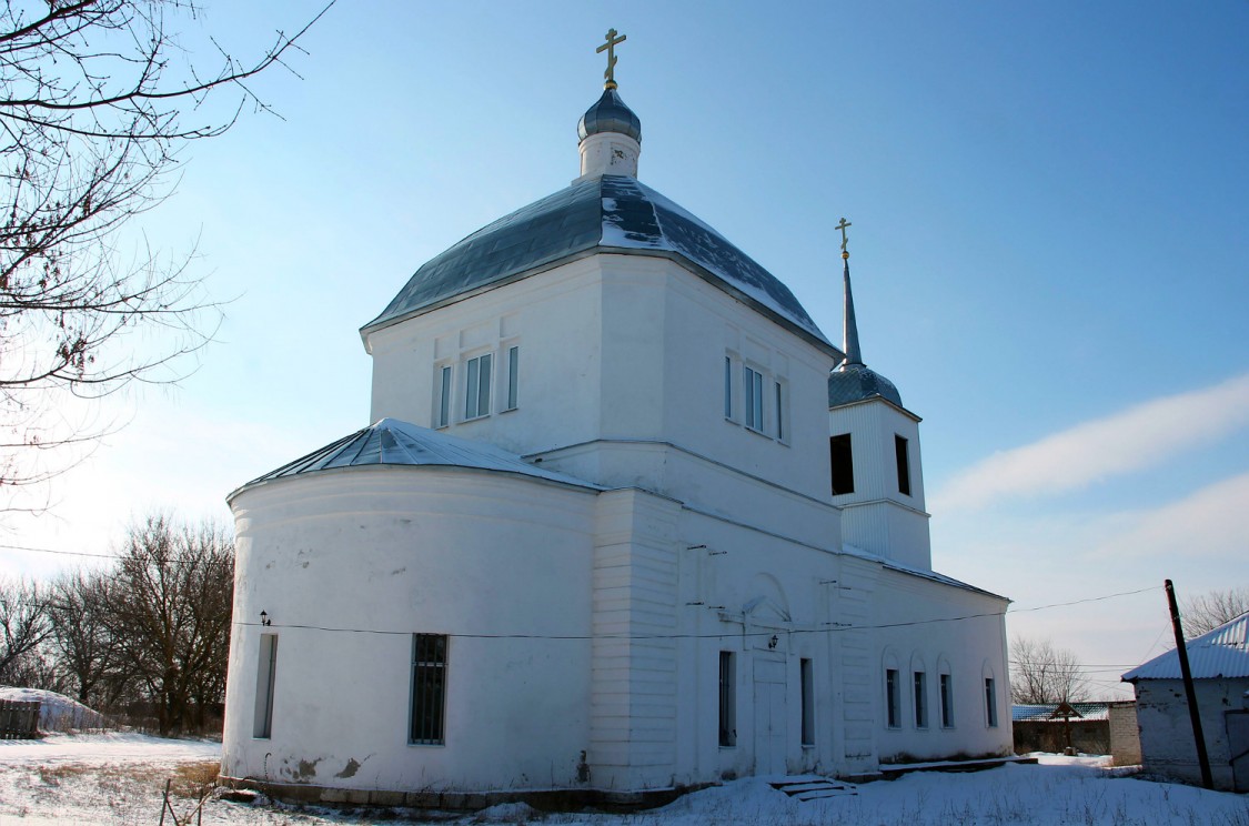 Рогожино. Церковь Михаила Архангела. фасады, вид со стороны алтаря
