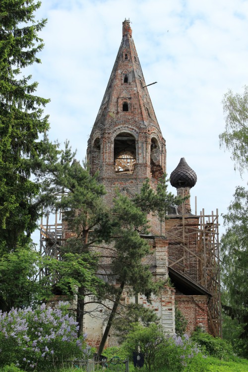 Нефедьево (Отрадновское с/п). Церковь Николая Чудотворца. фасады