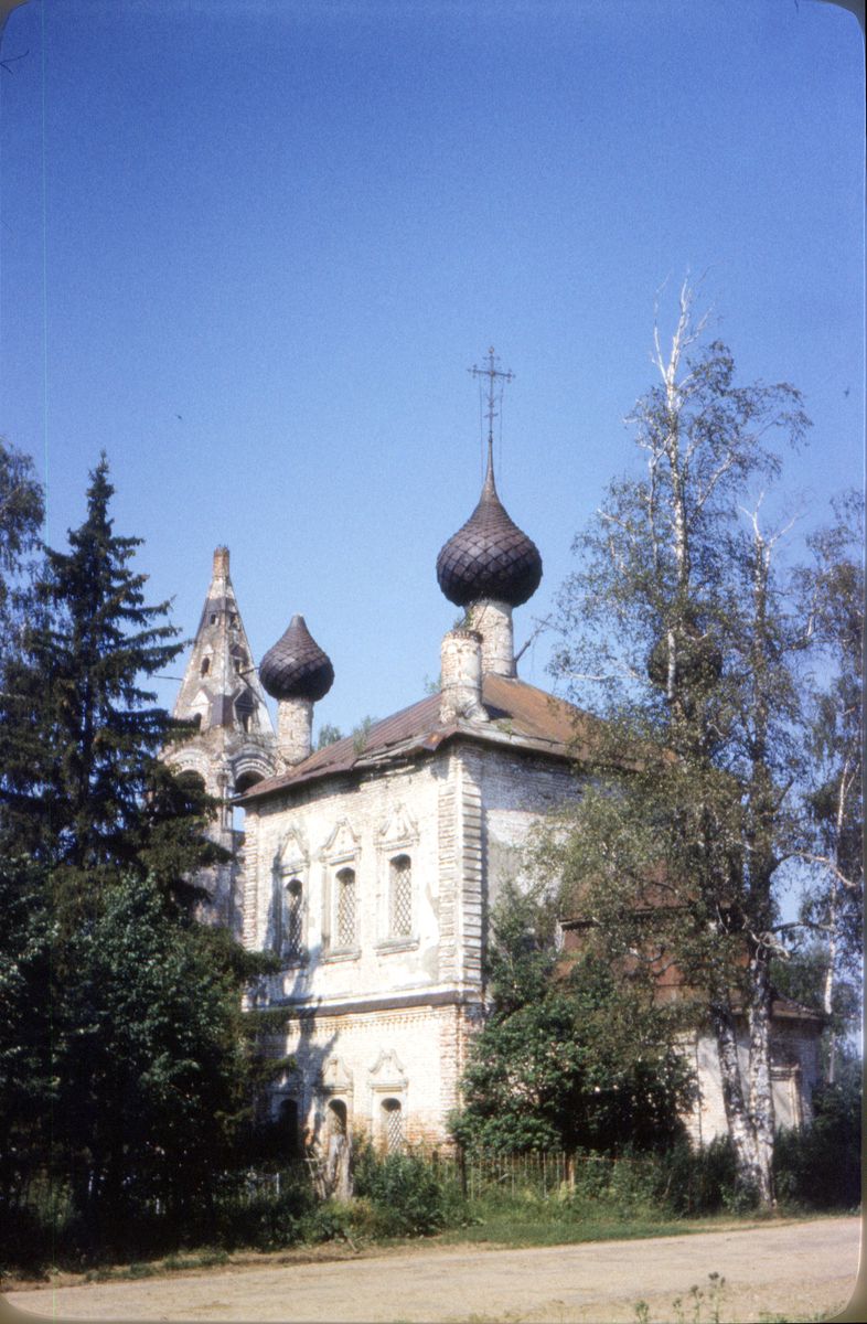 фасады. Церковь Николая Чудотворца, Нефедьево (Улейминское с/п) (Угличский район, Ярославская область)