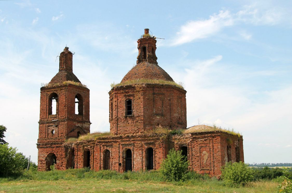 Церковь Николая Чудотворца, Александровка (Липецкий район, Липецкая область). фасады