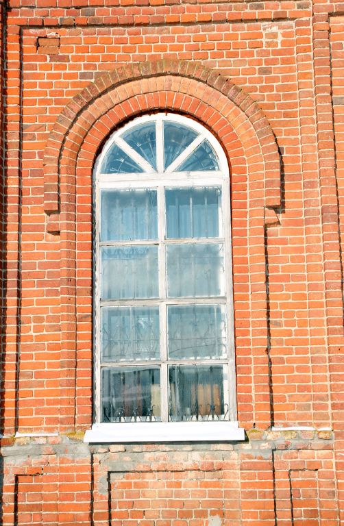Верхний Студенец. Церковь Николая Чудотворца. фасады, окно