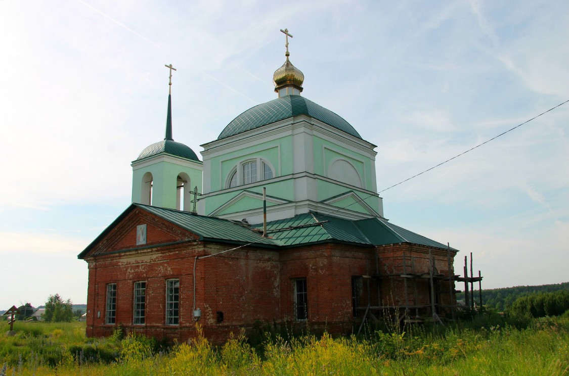 Церковь Михаила Архангела, Черниговка (Задонский район, Липецкая область). фасады