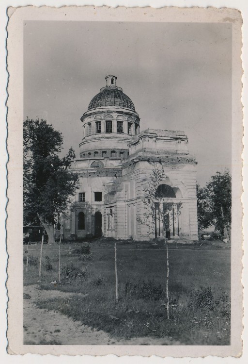 Черепово. Церковь Покрова Пресвятой Богородицы. архивная фотография, Фото 1942 г. с аукциона e-bay.de