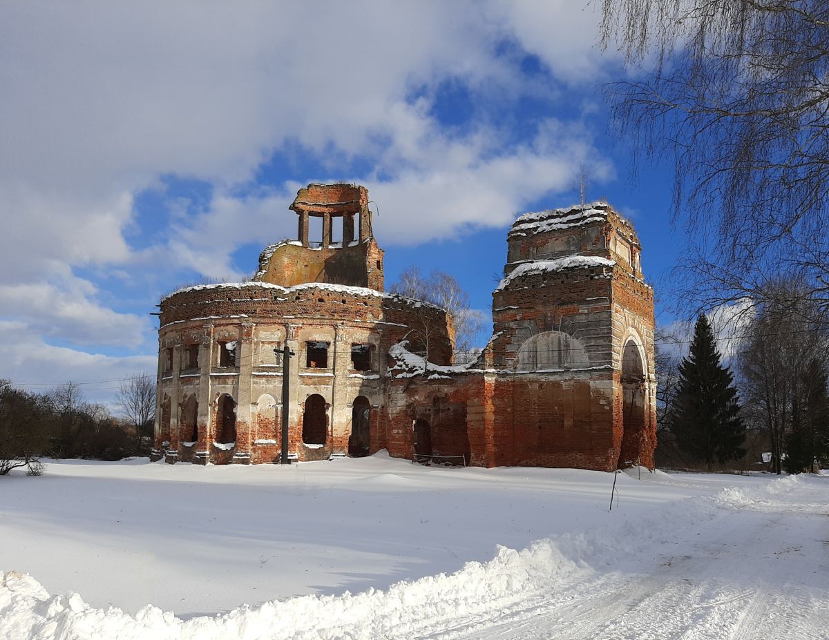 Церковь Покрова Пресвятой Богородицы, Черепово (Хиславичский район, Смоленская область). фасады