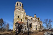 Церковь Успения Пресвятой Богородицы, Вид с юго-запада, Зарево, Хиславичский район, Смоленская область