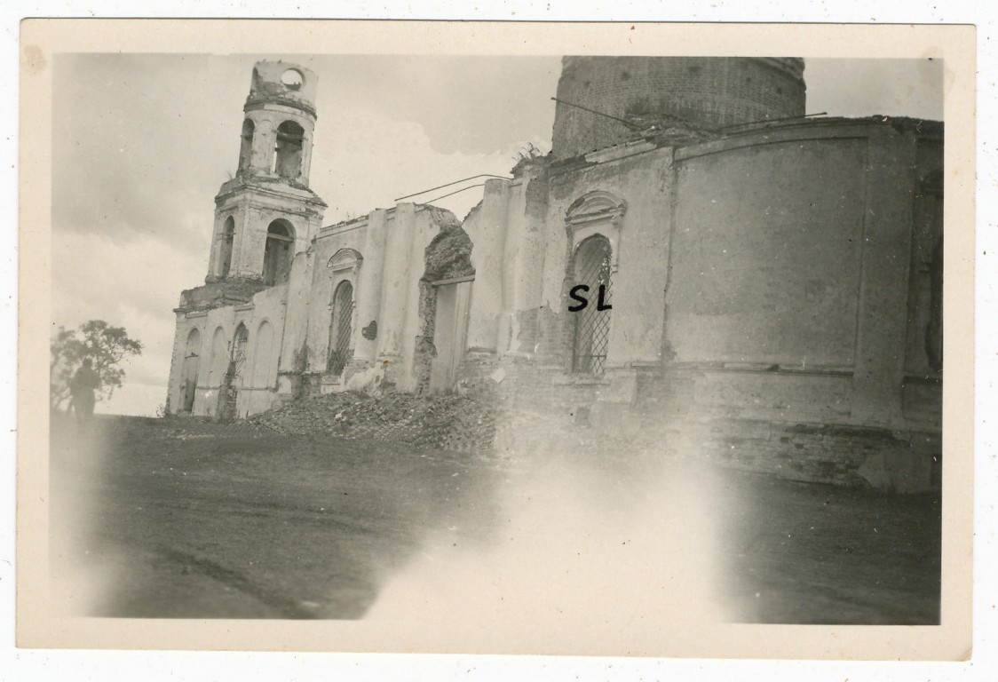 Церковь Покрова Пресвятой Богородицы (старая), Кощино (Смоленский район, Смоленская область). архивная фотография, Фото 1941 г. с аукциона e-bay.de