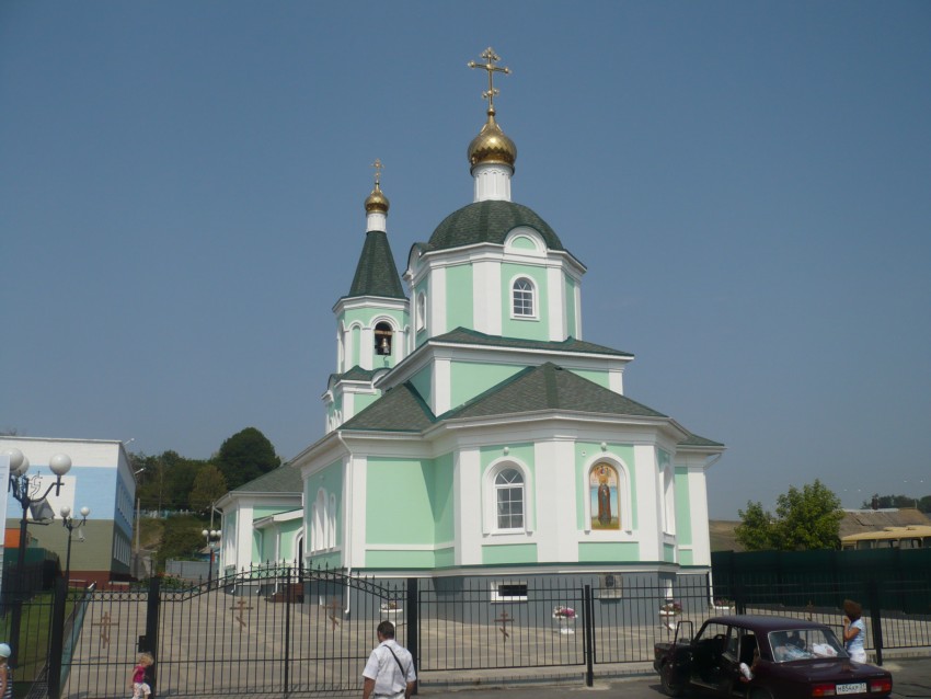 Церковь Сергия Радонежского в Красном, Белгород (Белгород, город, Белгородская область). фасады