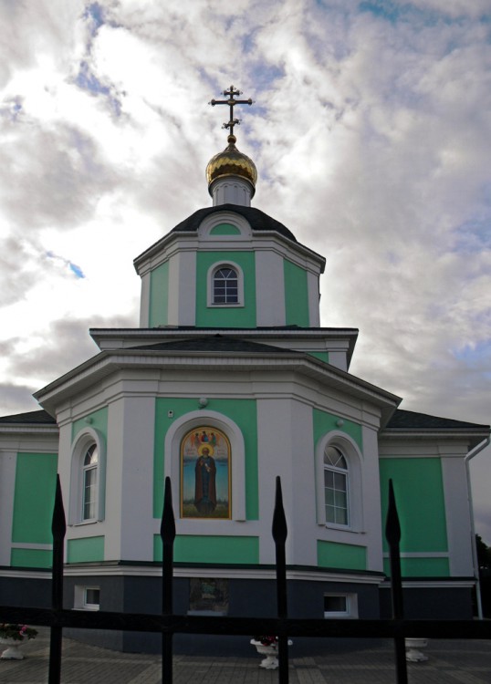 Церковь Сергия Радонежского в Красном, Белгород (Белгород, город, Белгородская область). фасады