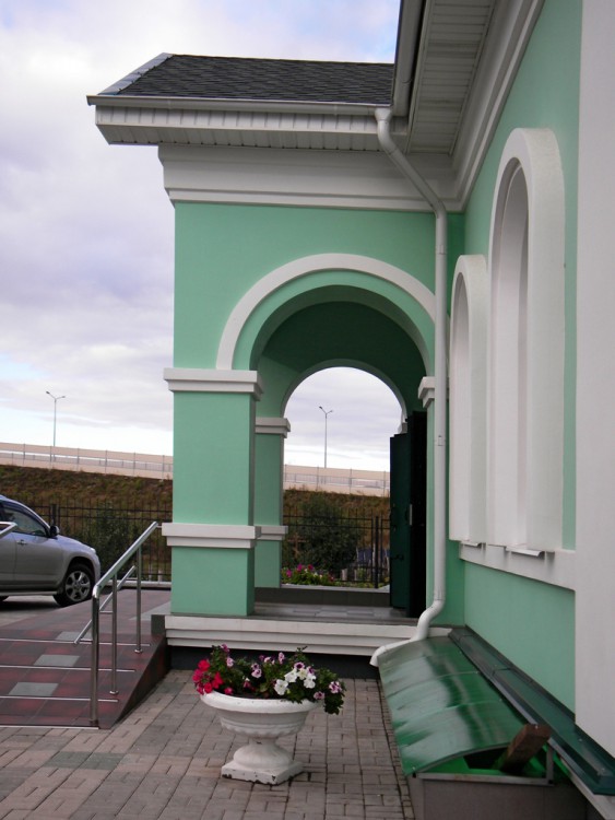 Церковь Сергия Радонежского в Красном, Белгород (Белгород, город, Белгородская область). архитектурные детали