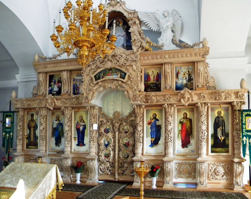 Церковь Сергия Радонежского в Красном, Белгород (Белгород, город, Белгородская область). интерьер и убранство