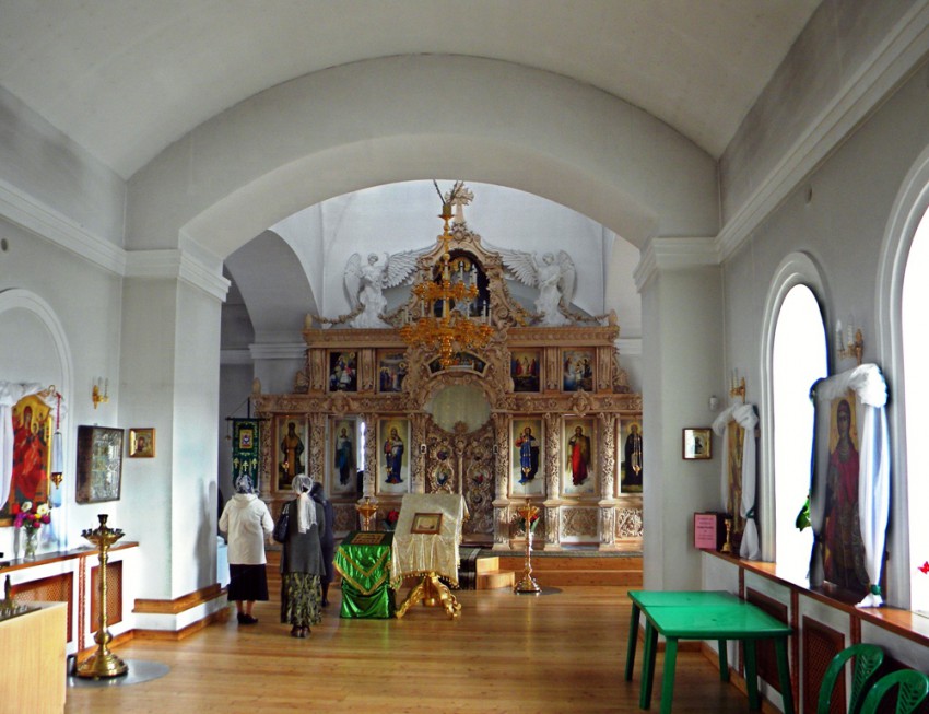 Церковь Сергия Радонежского в Красном, Белгород (Белгород, город, Белгородская область). интерьер и убранство