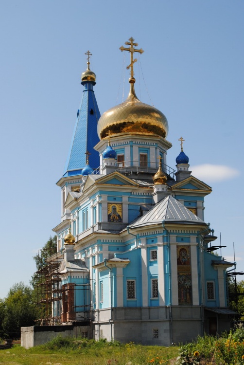 Церковь Казанской иконы Божией Матери, Краснообск (Новосибирский район, Новосибирская область). документальные фотографии
