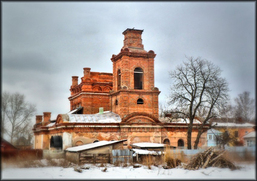 Курск. Церковь Ахтырской иконы Божией Матери. фасады