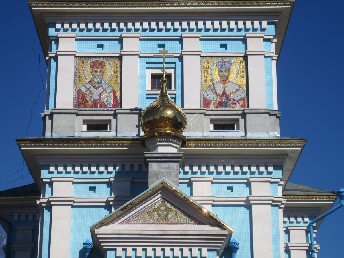 Церковь Казанской иконы Божией Матери, Краснообск (Новосибирский район, Новосибирская область). архитектурные детали