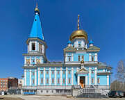 Церковь Казанской иконы Божией Матери, Южный фасад<br>, Краснообск, Новосибирский район, Новосибирская область