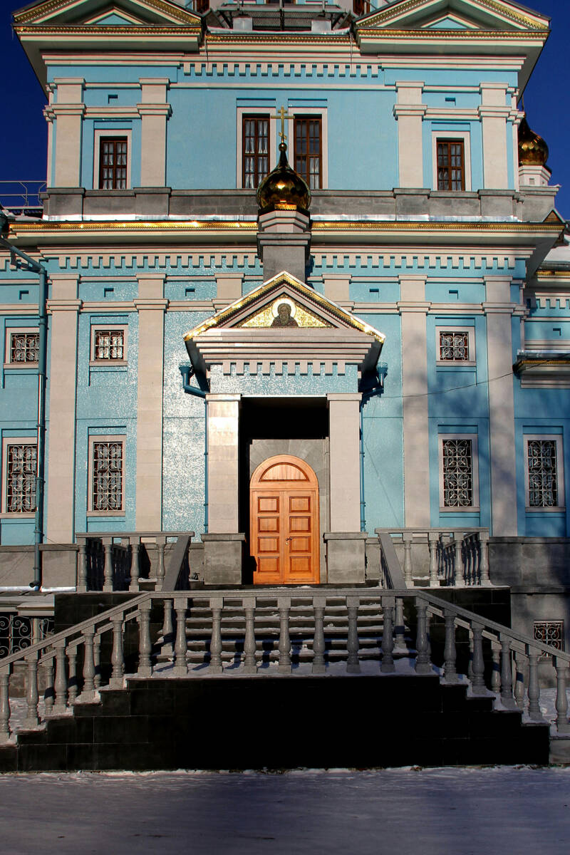 Церковь Казанской иконы Божией Матери, Краснообск (Новосибирский район, Новосибирская область). архитектурные детали