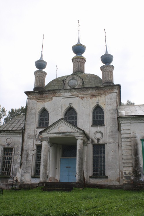 Церковь Воскресения Христова, Поповка (Некоузский район, Ярославская область). архитектурные детали