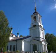 Церковь Воскресения Христова, , Поповка, Некоузский район, Ярославская область