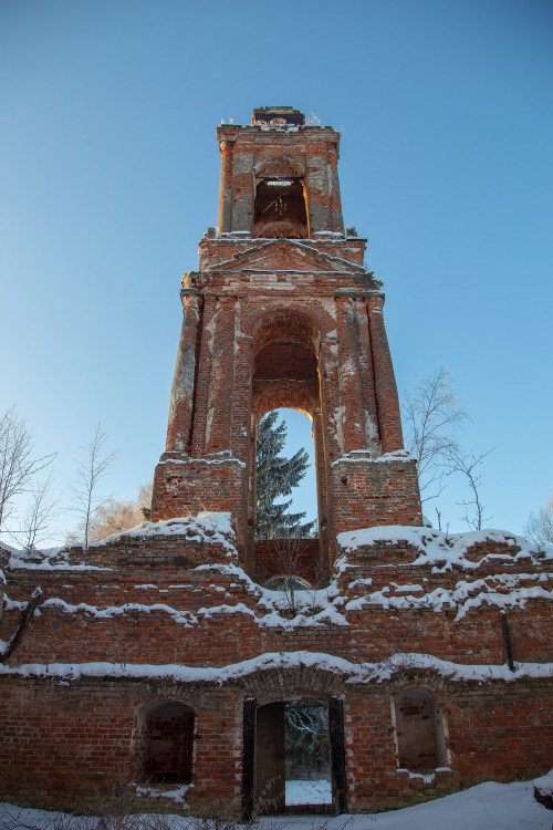 Церковь Казанской иконы Божией Матери, Рожалово (Некоузский район, Ярославская область). архитектурные детали