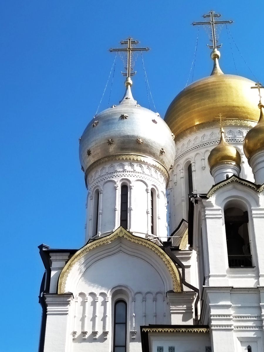 Зачатьевский монастырь. Собор Рождества Пресвятой Богородицы (новый), Хамовники (Центральный административный округ (ЦАО), г. Москва). архитектурные детали