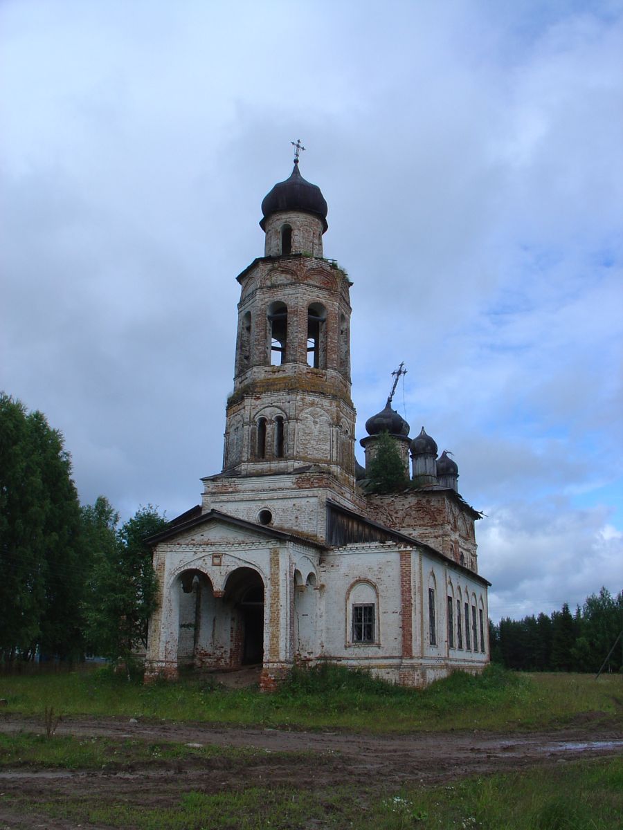 Церковь Иоанна Предтечи, Аксеновская (Лузский район, Кировская область). фасады