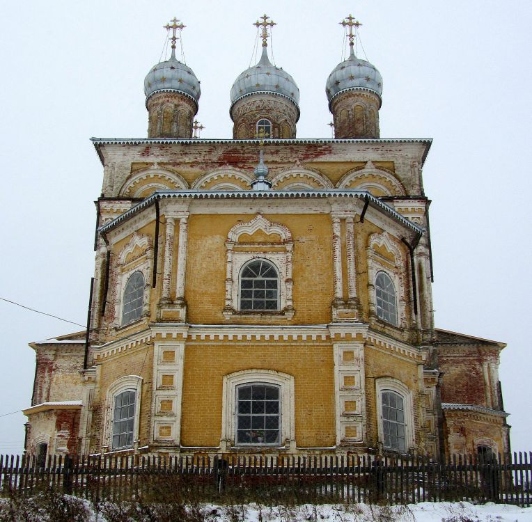 Верхне-Лалье. Церковь Михаила Архангела. фасады, восточный фасад