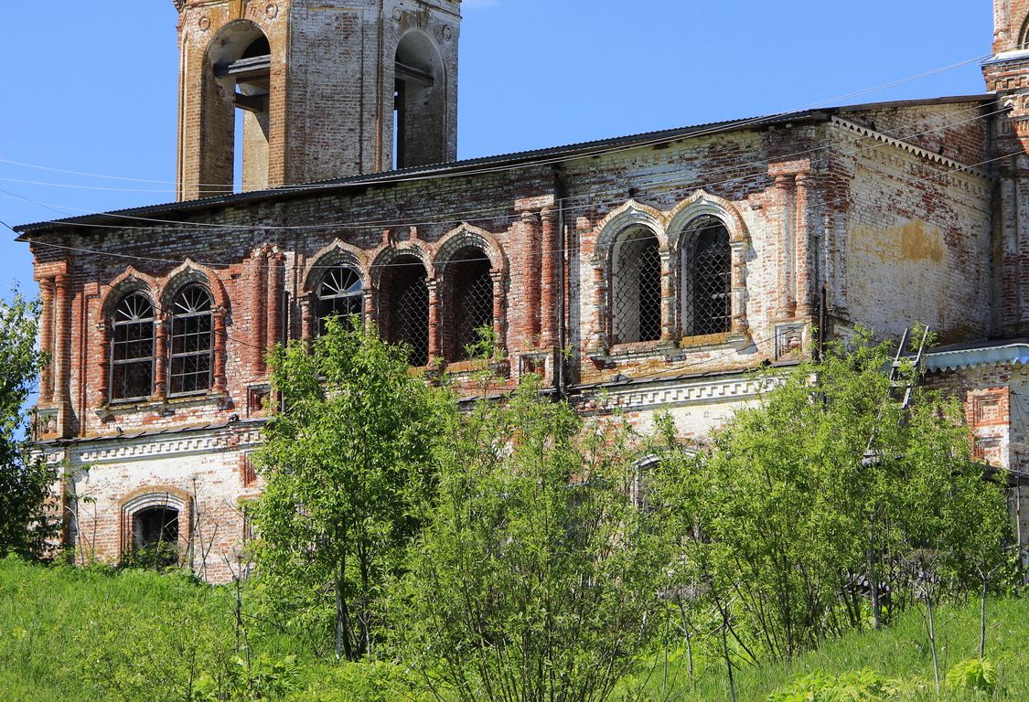 Верхне-Лалье. Церковь Михаила Архангела. архитектурные детали, Трапезная.