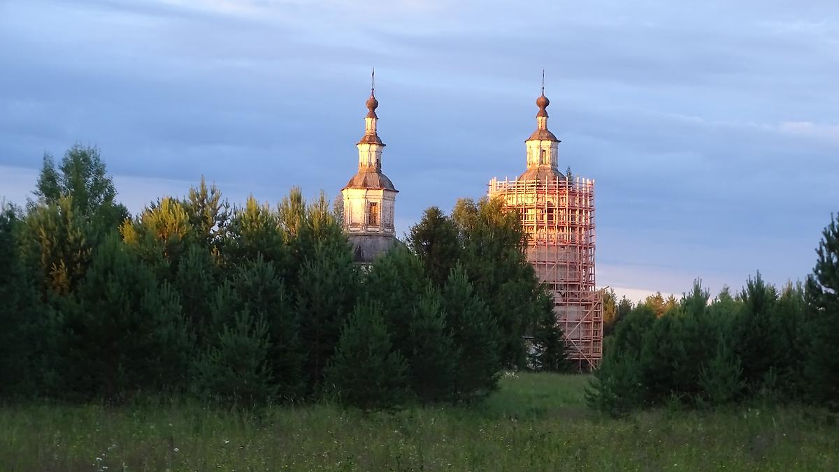 документальные фотографии. Церковь Преображения Господня, Слобода (Лузский район, Кировская область)