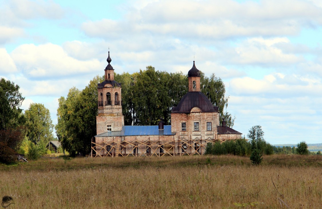 Церковь Благовещения Пресвятой Богородицы, Егошинская (Лузский район, Кировская область). фасады